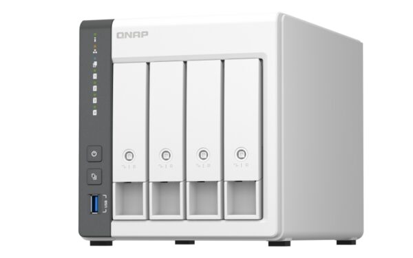 QNAP TS-433-4G (ARM 4core 2,0GHz, 4GB RAM, 4x SATA, 1x GbE, 1x 2,5GbE, 2x USB 2.0, 1x USB 3.2)
