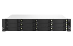 QNAP TS-1264U-RP-8G (4core 2,9GHz, 8GB RAM, 12x SATA, 2x 2,5GbE, 1x PCIe, 1x HDMI, 4x USB, 2x zdroj)