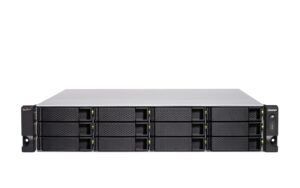 625_1644540310_TS-h1886XU-RP20R2_Front_s QNAP TS-h1886XU-RP-R2-D1622-32G (Xeon 3,2GHz, ZFS, 32GB ECC RAM, 12x3,5"+6x2,5", 4xGbE,2x10GbE SFP+)