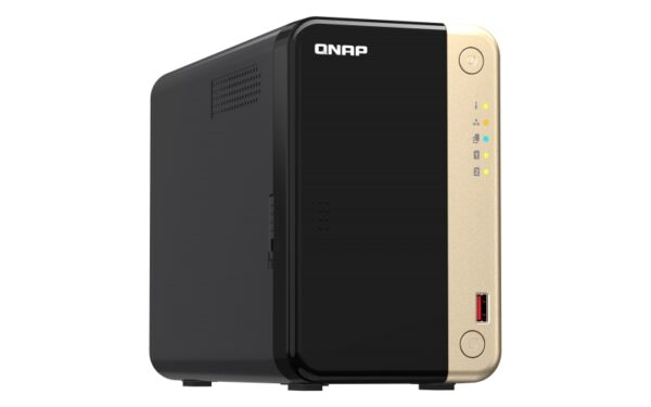QNAP TS-264-8G (4core 2,9GHz, 8GB RAM, 2x SATA, 2x M.2 NVMe, 1x PCIe, 2x 2,5GbE, 1x HDMI 4K, 4x USB)
