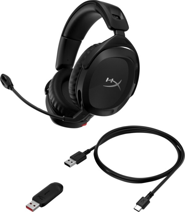 HyperX Cloud Stinger 2/Stereo/ANC/USB/Bezdrát/Černá