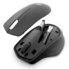 6G4E6AA_3 HP 285 Silent Wireless Mouse/Kancelářská/Optická/Pro praváky/1 200 DPI/Bezdrátová USB/Černá