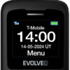 EVOLVEO EasyPhone ID, mobilní telefon pro seniory, černá