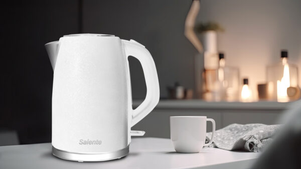 Salente IceQueen, rychlovarná konvice 1,7 l, nerez, bílá