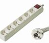 Prodlužovací přívod 230V, 5m, 6 zásuvek + vypínač