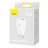 7-328 Baseus nabíječka do sítě Compact 2xUSB 10,5W bílá