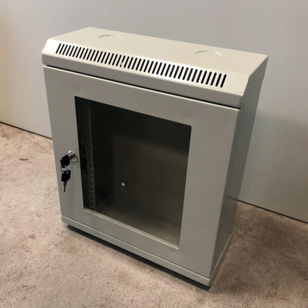 7022_h1_800 10" rack jednodílný 9U/140 DATACOM Šedý Skl. dv.