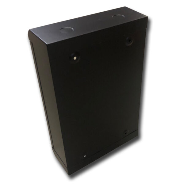 10" rack jednodílný 12U/140 DATACOM černý skl.dveře