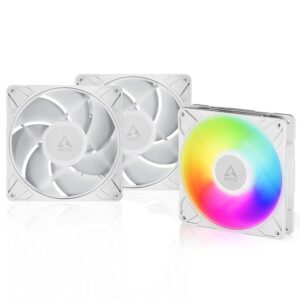 710krtngmdL._SL1500__s ARCTIC P14 Pro A-RGB (bílá) (3pack) - 140mm A-RGB PWM ventilátor s rozdělovačem kabelů