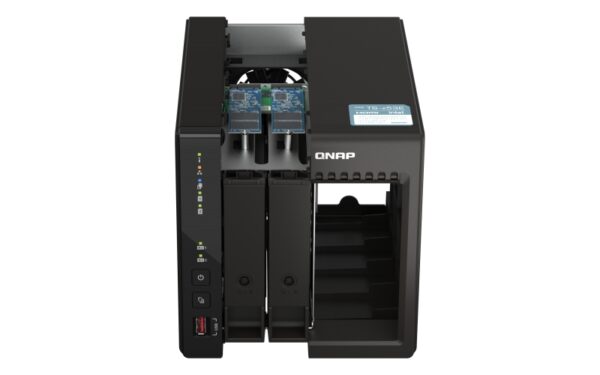 QNAP TS-253E-8G (4core 2,6GHz, 8GB RAM, 2x SATA, 2x M.2 NVMe slot, 2x HDMI 4K, 2x 2,5GbE, 4x USB)