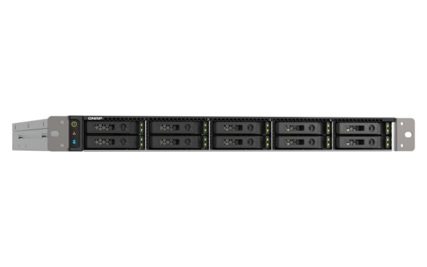 715_1651558242_TS-h1090FU_left-4 QNAP TS-h1090FU-7232P-64G (AMD EPYC, 64GB ECC RAM, 10x 2,5" U.2/SATA, 2x PCIe, 2x 2,5GbE, 2x 25GbE)
