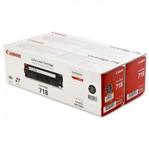 718duopack_s Canon toner CRG-718BK, černy - 2 pack