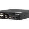 QNAP řízený switch QSW-M2106R-2S2T (6x 2,5GbE RJ45, 2x 10GbE RJ45, 2x 10GbE SFP+, malá šířka)