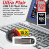 SanDisk Ultra Flair/256GB/USB 3.0/USB-A/Černá