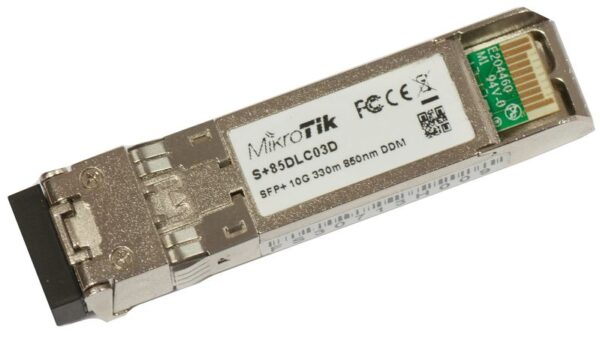 813_l MikroTik SFP+ modul S+85DLC03D, MM, 300m, 10Gbit