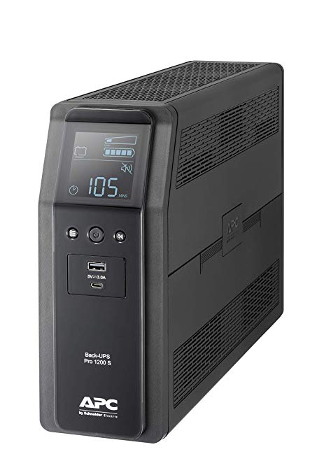 81ul1n5BLLL-_SY679__s APC Back UPS Pro BR 1200VA, Sinewave,8 Outlets, AVR, LCD interface