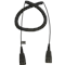 Jabra Extension cord, QD-QD, 0,5-2m, coiled