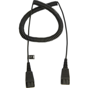 8730-009_s Jabra Extension cord, QD-QD, 0,5-2m, coiled