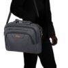 American Tourister AT WORK LAPTOP BAG 15.6" Black/Orange