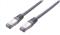 Kabel C-TECH patchcord Cat5e, FTP, šedý, 0,25m