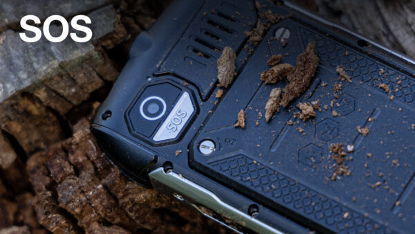 EVOLVEO StrongPhone H1, vodotěsný odolný Dual SIM telefon, černá-šedá