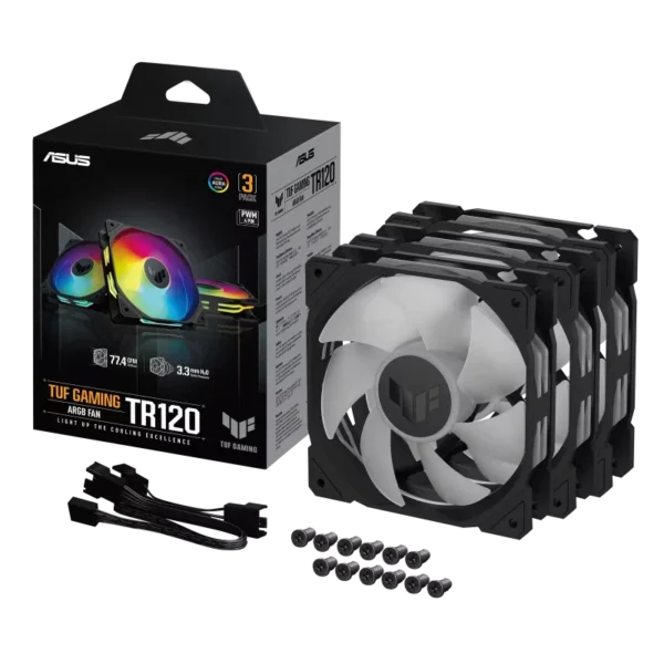 Asus TUF GAMING 3in1 TR120 FAN ARGB BLACK