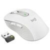 LOGITECH Signature M650/Kancelářská/Laserová/Pro praváky/4 000 DPI/USB+BT/Bílá