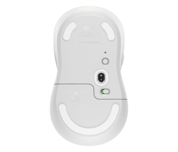 LOGITECH Signature M650 for Business/Kancelářská/Laserová/Pro praváky/4 000 DPI/USB+BT/Bílá