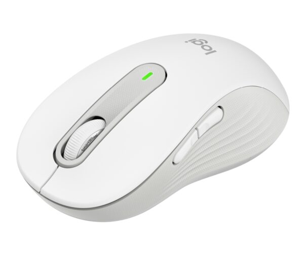 LOGITECH Signature M650 for Business/Kancelářská/Laserová/Pro praváky/4 000 DPI/USB+BT/Bílá