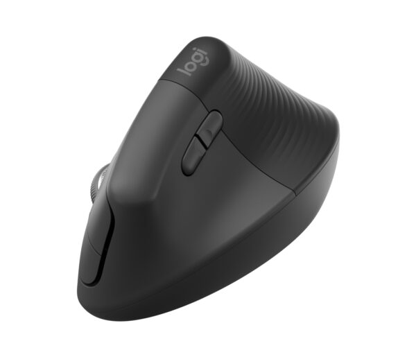 LOGITECH Lift For Business/Ergonomická/Optická/Pro praváky/4 000 DPI/USB+BT/Grafitová