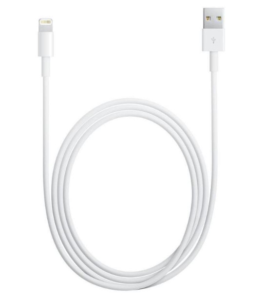 MD818 iPhone 5 Lightning Datový Kabel White (OOB Bulk)