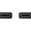 95SGO504_3 Samsung USB-C kabel (5A, 1.8m) Black