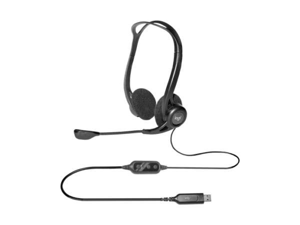 akce Logitech PC 960 Stereo Headset, USB _