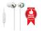 SONY sluchátka MDR-EX110AP, handsfree, bílé