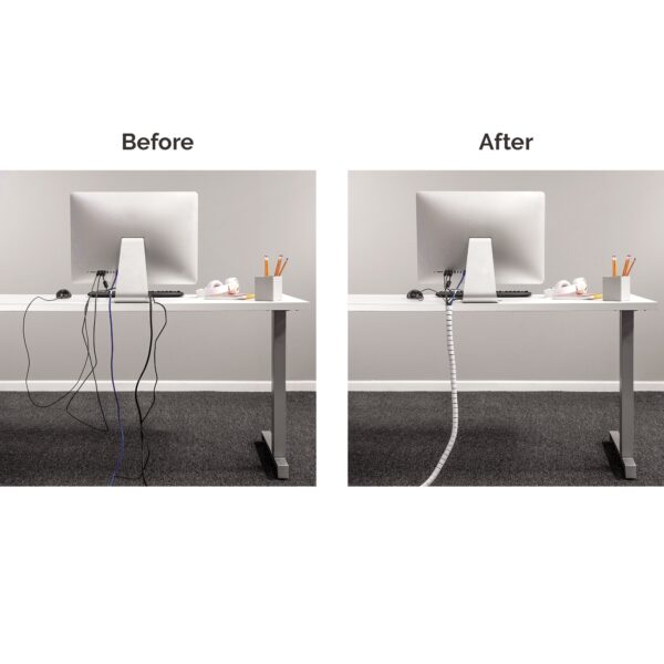 Fellowes Cablezip organizér a chránic kabeláže bílý