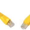 9_s-8 SOLARIX patch kabel CAT6 UTP PVC 5m žlutý snag proof