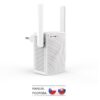 A18_01 Tenda A18 - WiFi Range Extender AC1200 Dual Band, opakovač 1200 Mb/s, 1x LAN 100 Mb/s, WPS, 2x 2dBi