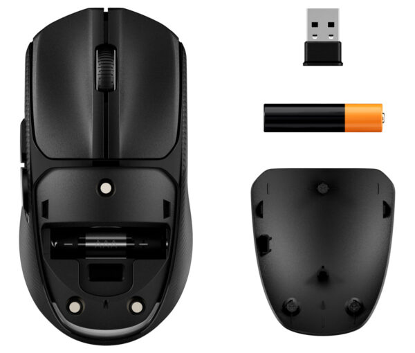 HP HyperX Pulsefire Fuse/Herní/Optická/3 200 DPI/USB+BT/Černá