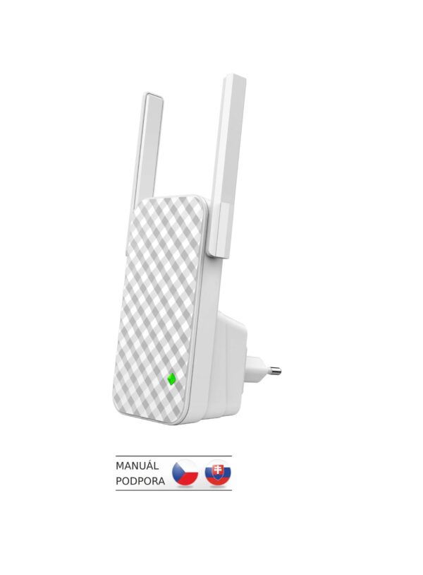A9_05 Tenda A9 - WiFi N Range Extender, opakovač 300 Mb/s, WPS, 2x 3 dBi anténa