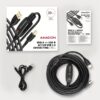 AXAGON ADR-220B, USB 2.0 A-M -> B-M aktivní propojovací / repeater kabel, 20m
