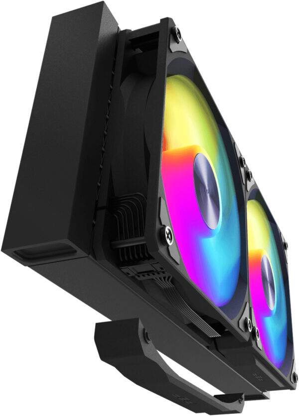 AE24_FanCableHide FSP Vodní chlazení AE24-B, Black