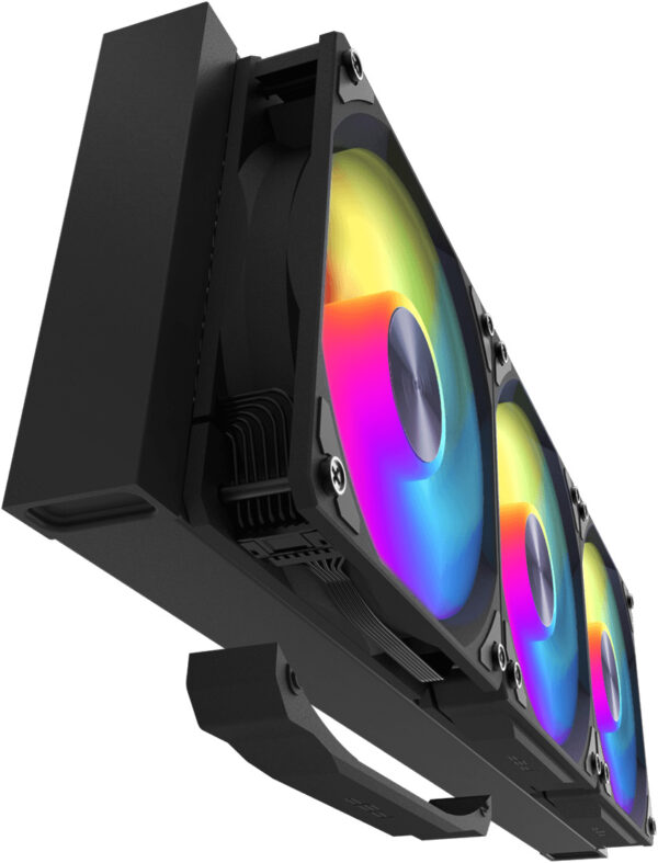 AE36_FanCableHide FSP Vodní chlazení AE36-B, Black