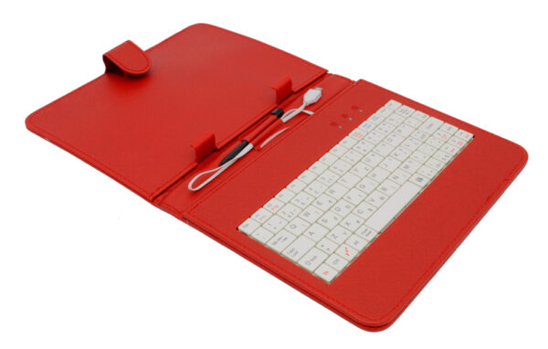 AIRENAiTabLeatherCase2Red_s-1 AIREN AiTab Leather Case 2 with USB Keyboard 8" RED (CZ/SK/DE/UK/US.. layout)