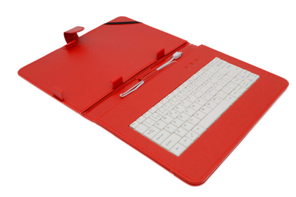 AIRENAiTabLeatherCase4Red_s-1 AIREN AiTab Leather Case 4 with USB Keyboard 10" RED (CZ/SK/DE/UK/US.. layout)