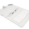 AIRENAiTabLeatherCase4White_s-1 AIREN AiTab Leather Case 4 with USB Keyboard 10" WHITE (CZ/SK/DE/UK/US.. layout)