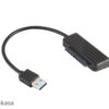 AK-AUB-07BK_g02 AKASA USB 3.1 adaptér pro 2,5" HDD a SSD - 20 cm