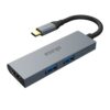 AKASA - externí USB hub - USB type-C s  HDMI