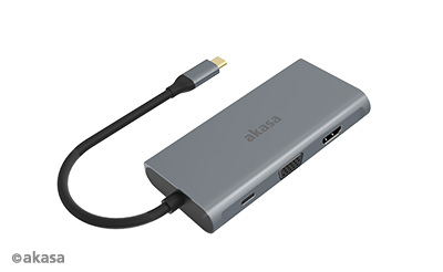AK-CBCA21-18BK_f00_s AKASA - externí USB hub - USB typ-C na 9-in-1