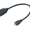 AKASA - HDMI na mikro HDMI adaptér - 25 cm