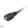 AKASA - HDMI na mikro HDMI adaptér - 25 cm